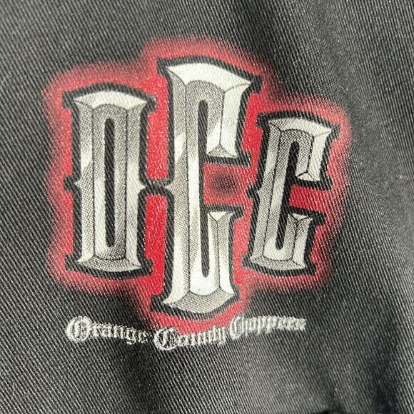🔥🔥 Vintage 2003 OCC ORANGE COUNTY CHOPPERS Biker Garage Shop Shirt Sz Lg - EUC - Picture 4 of 11